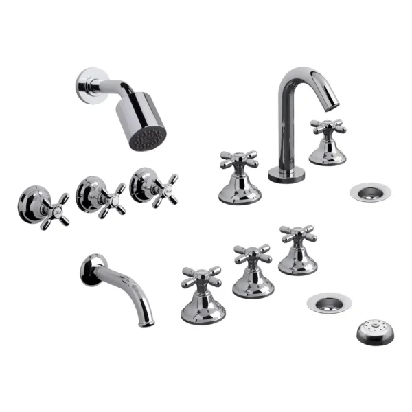 JUEGO COMPLETO PARA BAÑO NEWPORT FV