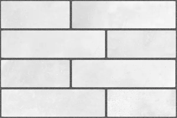 white-placa CERAMICO CORTINES 30X45 BRICK WHITE