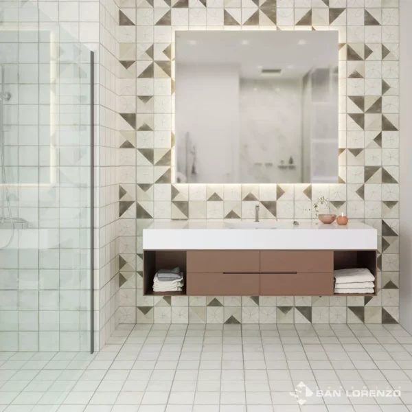 Ceramica-San-Lorenzo-Flower-Overlap-Render CERAMICO SAN LORENZO 45.3X45.3 FLOWER OVERLAP NO FIT – Soles Ilusiones