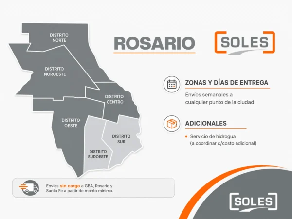 mapa entregas Rosario CERAMICO CERRO NEGRO 38X38 RONDA ARENA