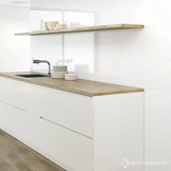 SAN LORENZO 33X45,3 PERLA SATINADO FIT BLANCO